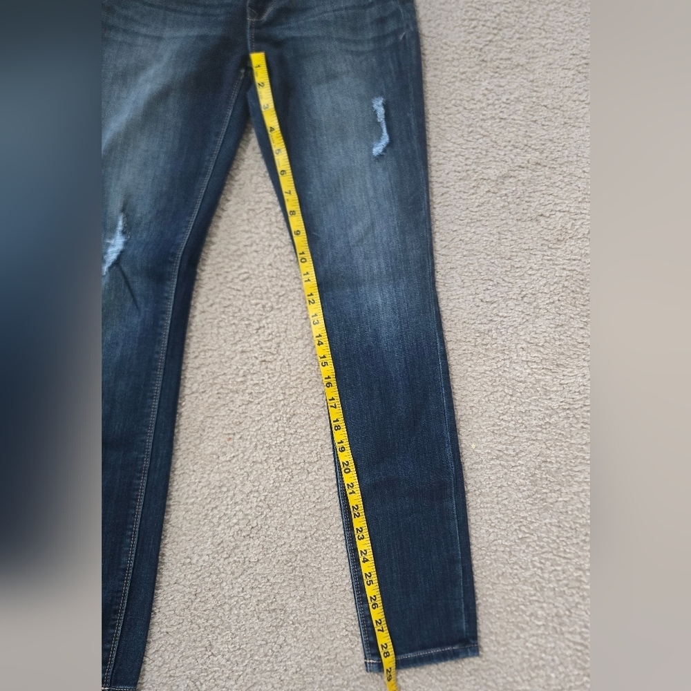 Express Mia Mid-Rise Skinny Jeans Size 4 - Picture 5 of 5